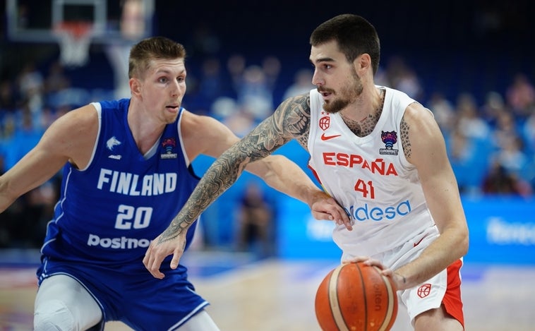 España Finlandia partido de cuartos del Eurobasket hoy en directo