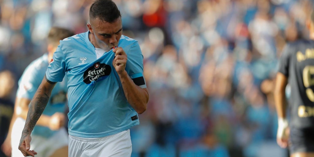 El Celta Rompe Una Mala Racha Que Duraba Una D Cada Iago Aspas Pone En