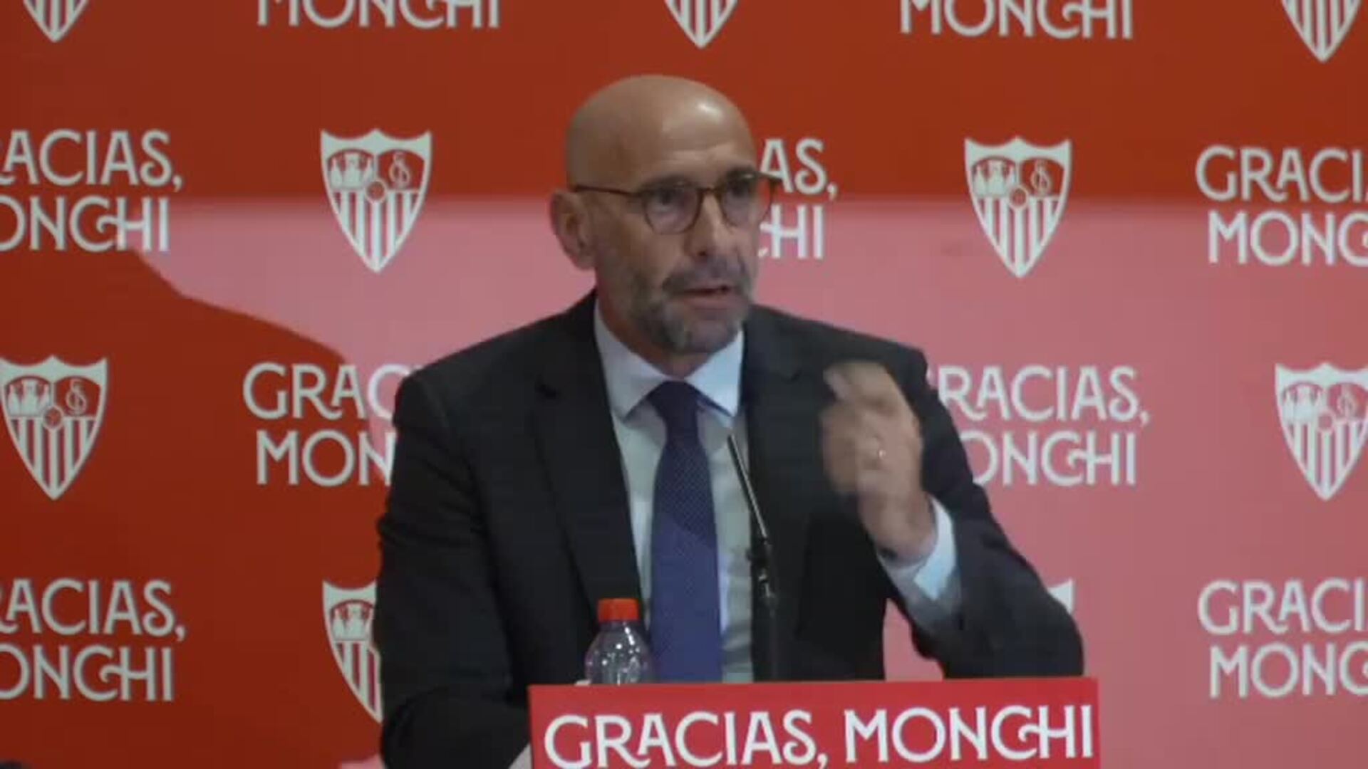 Monchi No me quería ir del Sevilla me voy por respeto al Sevilla y