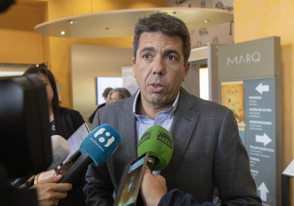 Carlos Mazón anuncia que el PP eliminará la tasa turística aprobada por