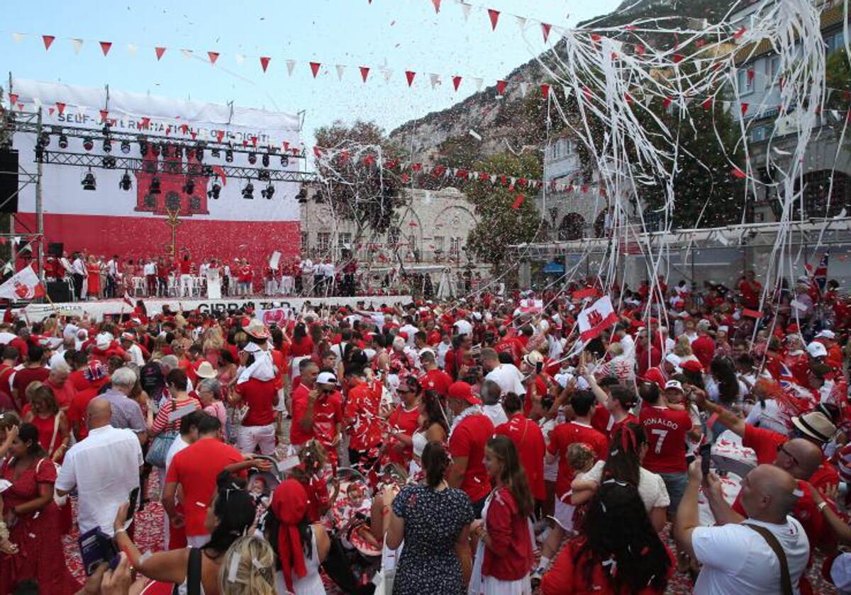 Gibraltar retoma tras tres años la celebración de su Día Nacional con