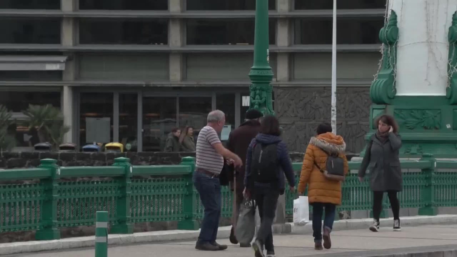 Cielos muy nubosos en San Sebastián