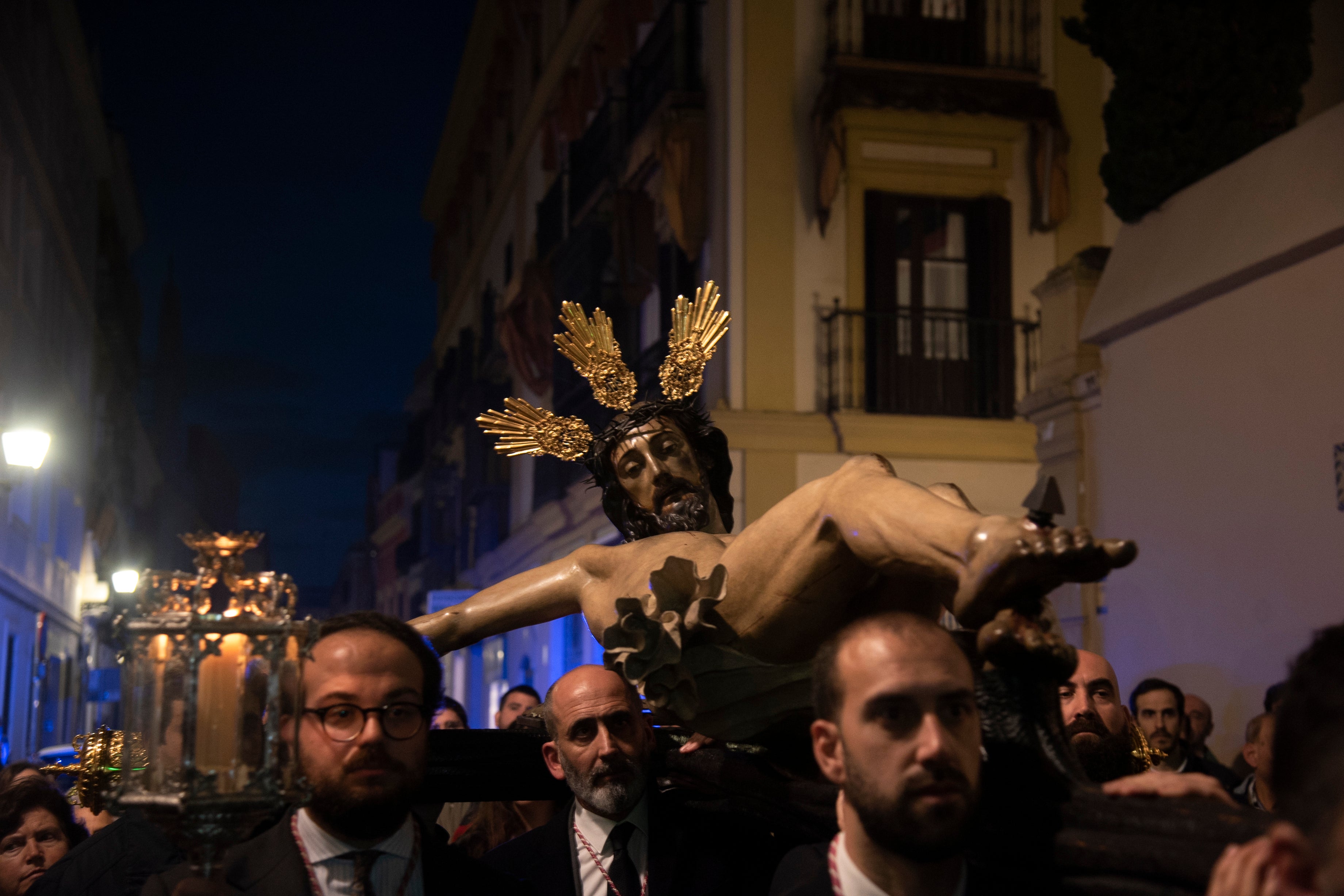 El vía crucis del Cristo de las Siete Palabras