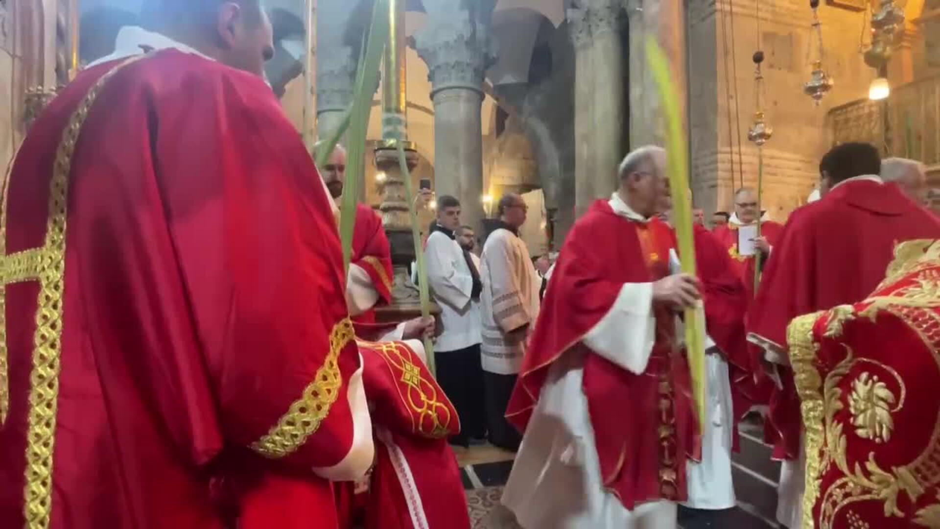 La Iglesia Del Santo Sepulcro De Jerusal N Escenario Del Domingo De Ramos