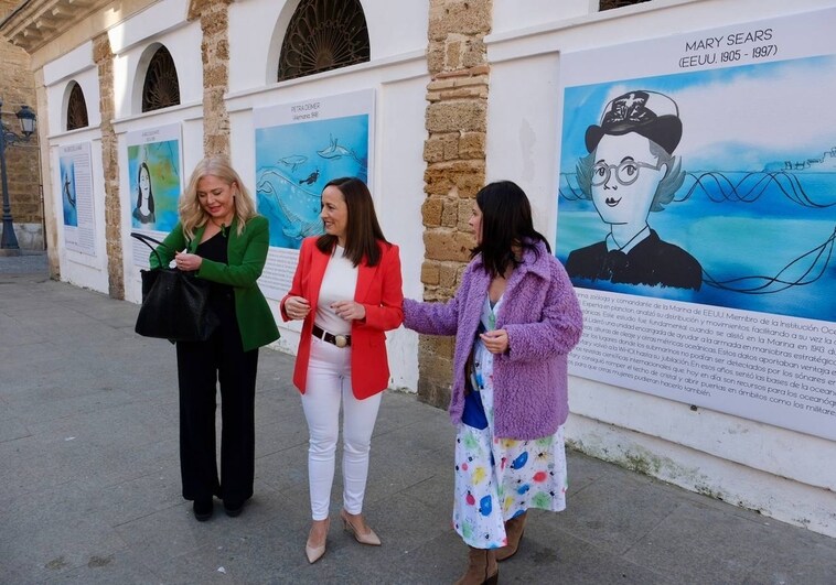 Fotos: La exposición 'Mujeres de la Mar' ya se puede contemplar en el Mercado Central de Cádiz