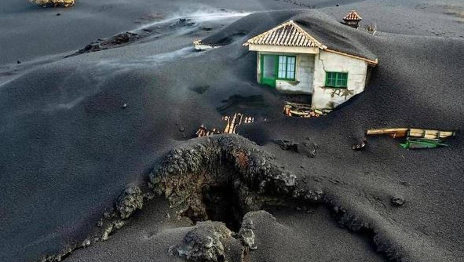 Los estragos provocados por el volcán de La Palma en imágenes
