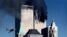 Las Torres Gemeral, en pleno ataque el 11 de septiembre de 2001