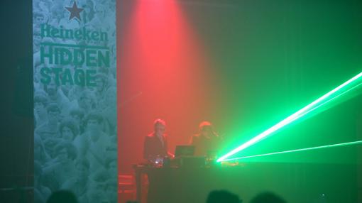El Heineken Hidden Stage ofrece una total cercanía con los grupos