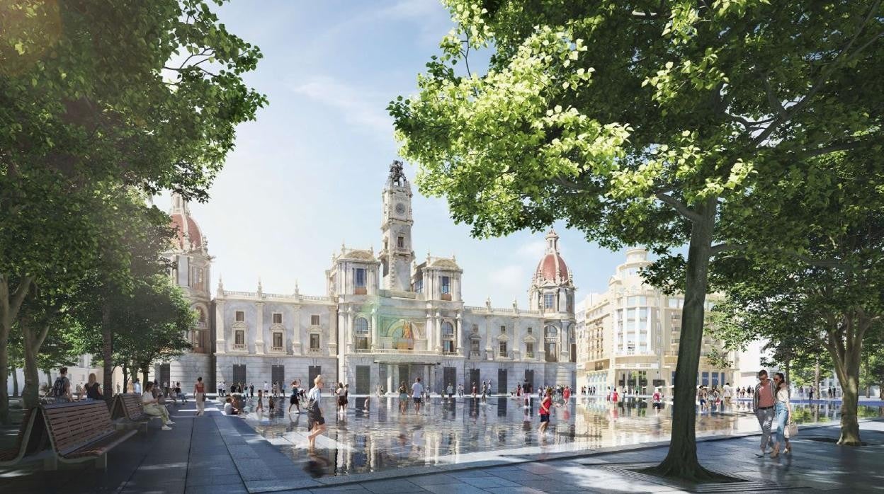 Estos Son Los Cinco Proyectos Para Reformar La Plaza Del Ayuntamiento