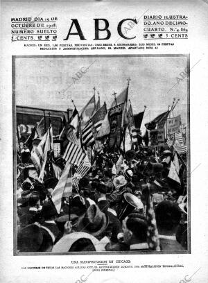 ABC MADRID 19-10-1918