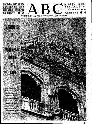 ABC SEVILLA 20-02-1954