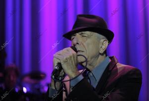 Concierto de Leonard Cohen en el Palau sant Jordi
