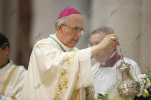 Solemne Eucaristía con la que se celebró toma de posesión del nuevo arzobispo de...