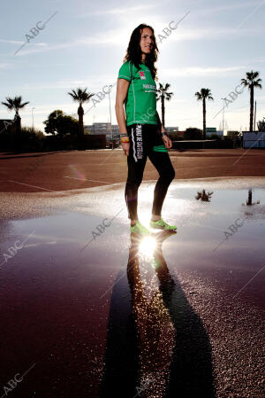 Retrato de Laura Méndez del club de atletismo Playas de Castellón