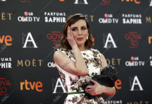 Natalia de Molina posa con su Goya a la mejor actriz protagonista