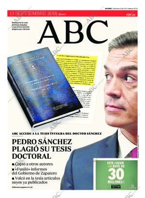 ABC MADRID 13-09-2018