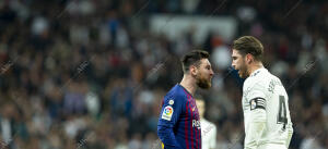 En la Imagen, Messi y Sergio Ramos
