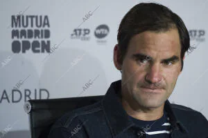 Rueda de prensa de Roger Federer