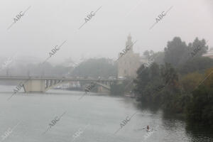 Mañana de niebla en Sevilla