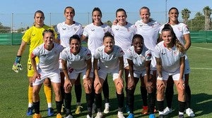 Un lance del Sevilla Femenino - Betis Féminas de la pasada temporada