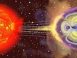 Así es el impacto de una erupción solar contra la Tierra