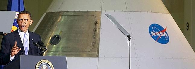 Obama plantea un cambio radical para las ambiciones espaciales de EE.UU.