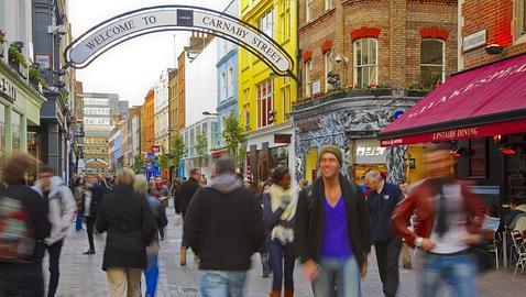 El corazón de la movida londinense