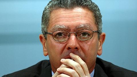 Gallardón: «Mi lugar es el Parlamento o las instituciones»