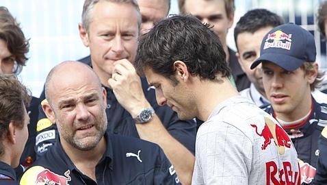 Una vuelta de campana y ni un rasguño para Webber