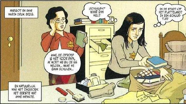 «El diario de Ana Frank», en cómic