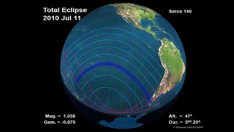 Un gran eclipse apagará el Sol totalmente este domingo