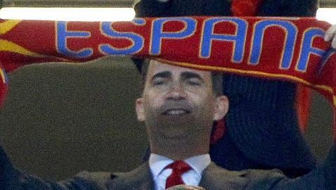 La Familia Real recibe a la selección