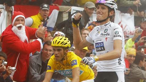 Schleck gana en el Tourmalet y Contador apunta a su tercer Tour