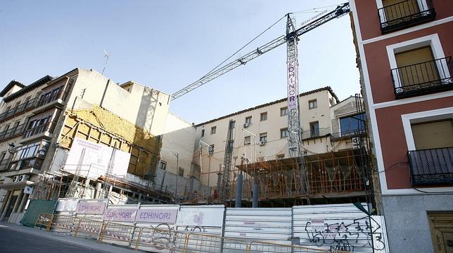 Ya se levanta el nuevo edificio del INSS