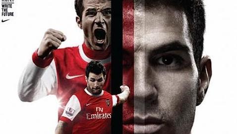 Fábregas, principal reclamo del Arsenal en la venta de su nueva camiseta
