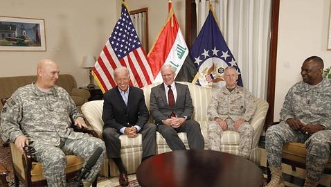 Biden visita por sorpresa Irak