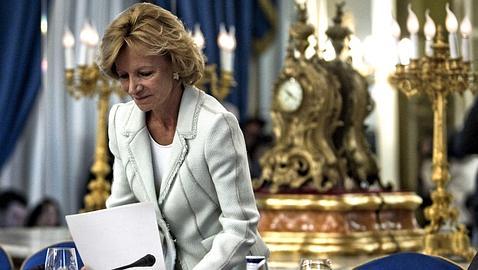 Salgado, a favor de la tasa a la banca que propuso Zapatero en la ONU