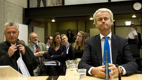 El líder de la ultraderecha holandesa, Geert Wilders, a juicio por racismo