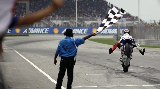 Jorge Lorenzo, campeón del mundo del MotoGP