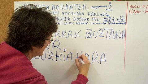 Clases de euskera en la Universidad de Birmingham