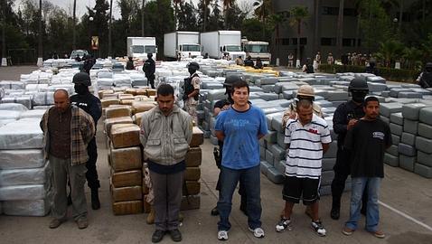 México decomisa 105 toneladas de marihuana en la frontera con EE.UU.
