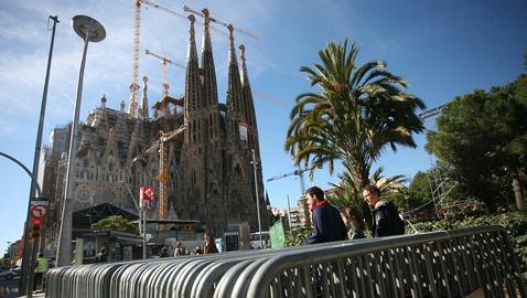 Barcelona se blinda ante la llegada de Benedicto XVI