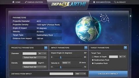 ¿Qué sucederá en tu ciudad si un asteroide impacta contra la Tierra?