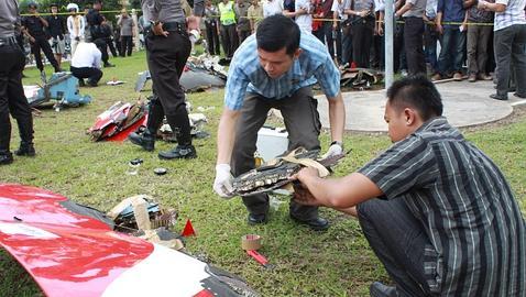 «La explosión del avión sonó como una bomba»