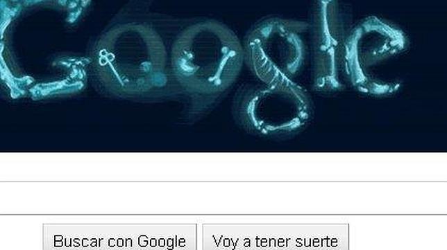 Google celebra con un «doodle» el 115 aniversario del descubrimiento de los rayos X