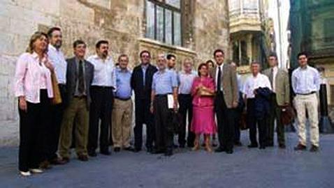 Alarte encabezó en 2003 la protesta contra el AVE que ahora se atribuye