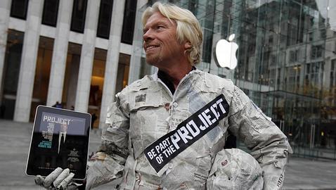 Richard Branson lanza «Proyect», la revista para el iPad