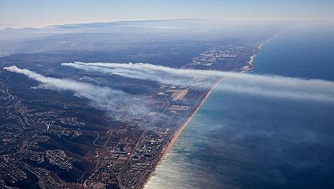 Bajo control el mayor incendio en la historia de Israel