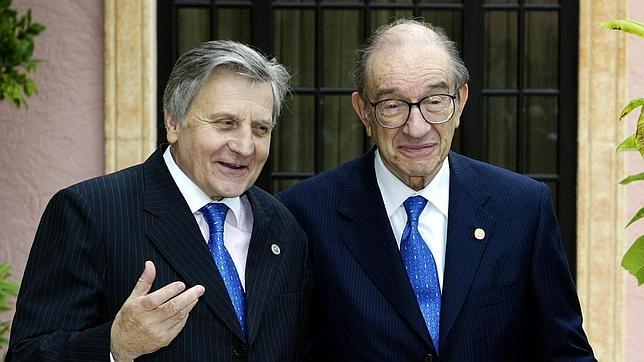 Greenspan contra Trichet