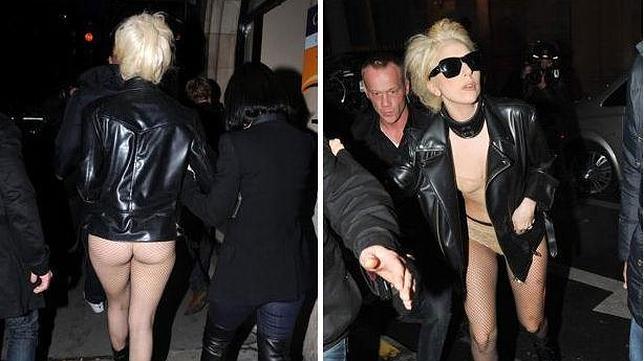 Lady GaGa se pasea ligerita de ropa por las calles de París